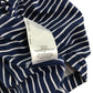 Joules dress 5-6 years navy with white stripes and 2 front pockets with graphic prints