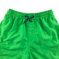 Next swim trunks 9-10 years green plain shorts