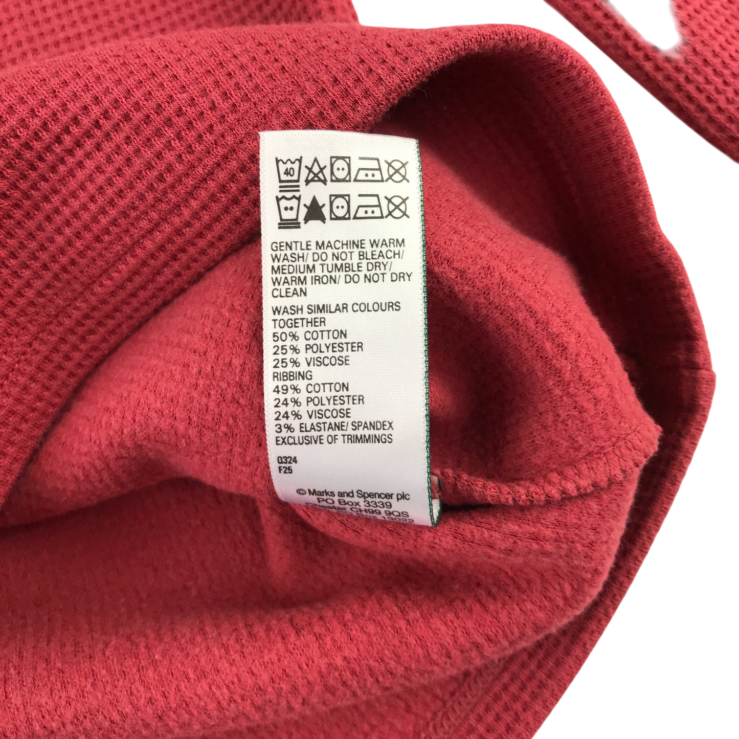 M&S 13-14 years red set