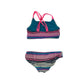Tu swimsuit 4-5 years multicolour stripy 2 piece set