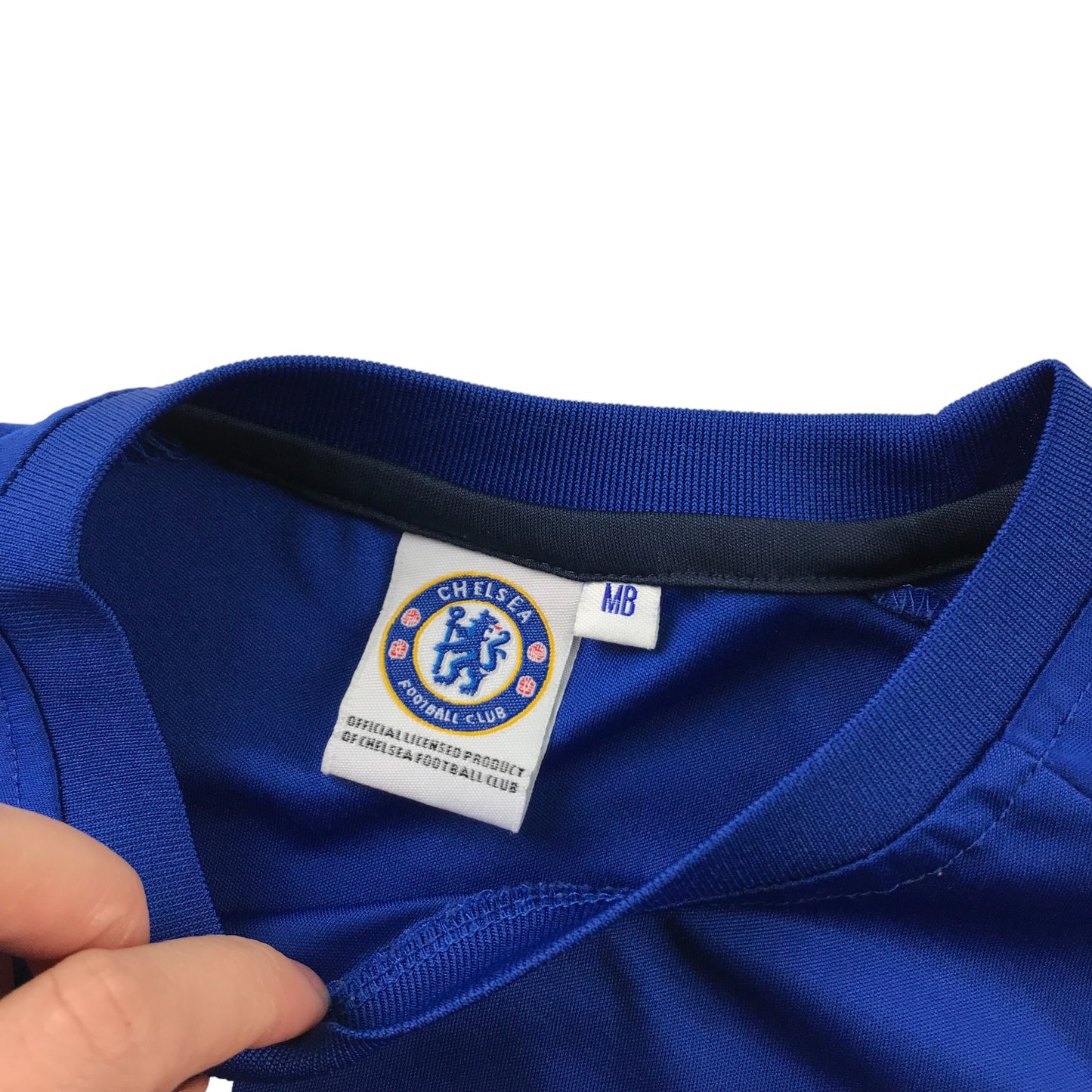 Chelsea FC Football Strip Age 8-9 Blue Short sleeve