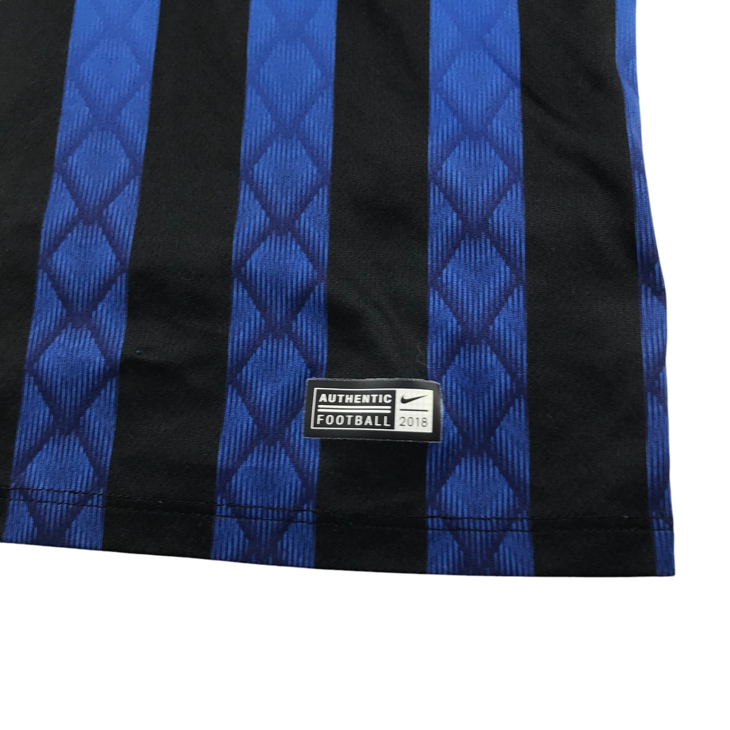 Nike Inter Milan Football Strip 6-7 Years Black and Blue Strips