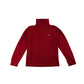 Trespass Fleece Age 7 Red Plain Half Zipper Collar