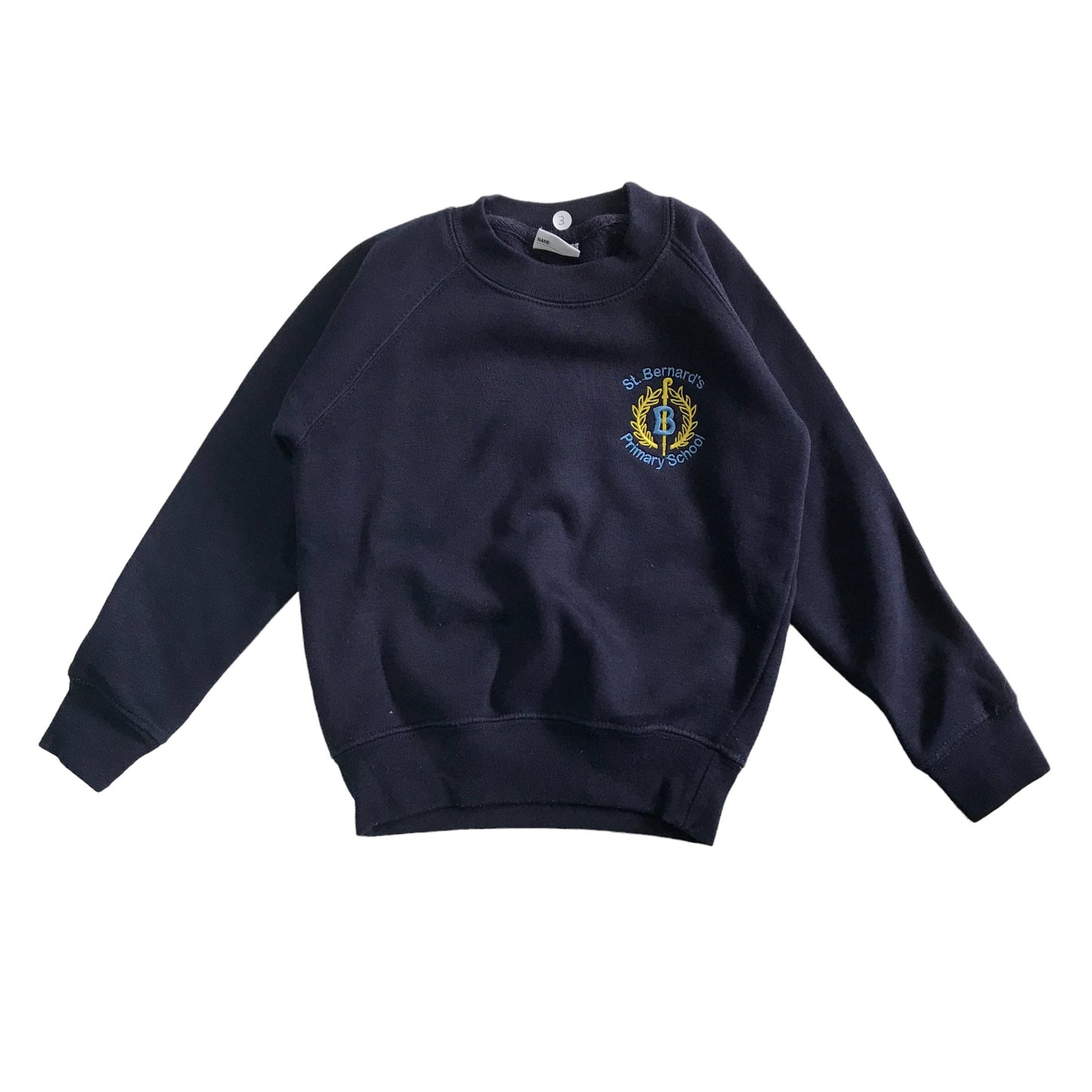 *St Bernards Primary navy crewneck sweater