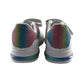 Daodan Chaoren trainers shoe size 2 white fun multicoloured rainbow and glittery design