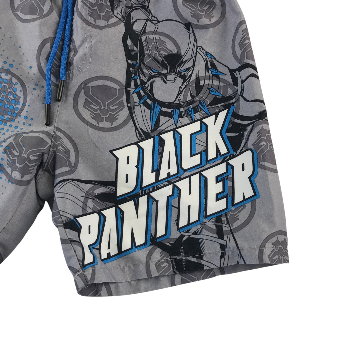 F&F swim trunks 8-9 years grey Marvel Black Panther