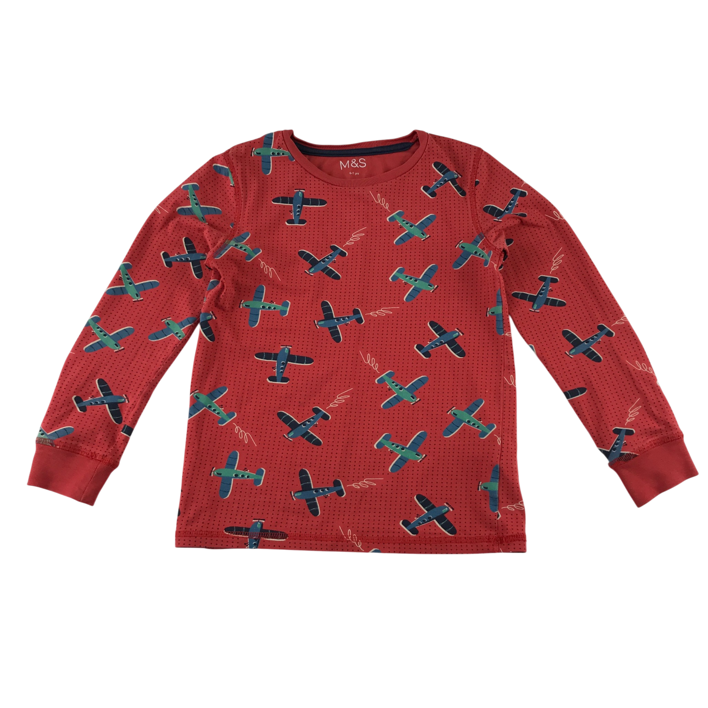 M&S 6-7 years red set