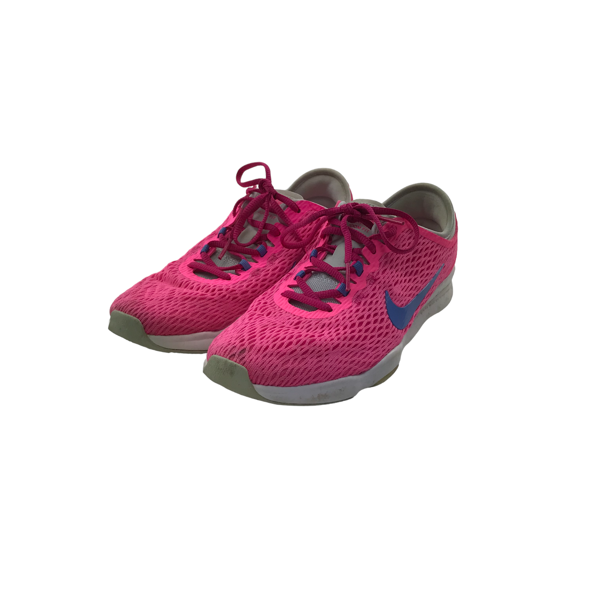 Nike Training Zoom Fit Pink Trainers Shoe Size 4 ApparelXchange CIC