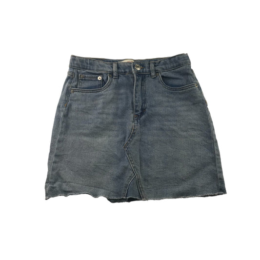 Levis Skirt Age 12 Light Blue Denim Cut Off