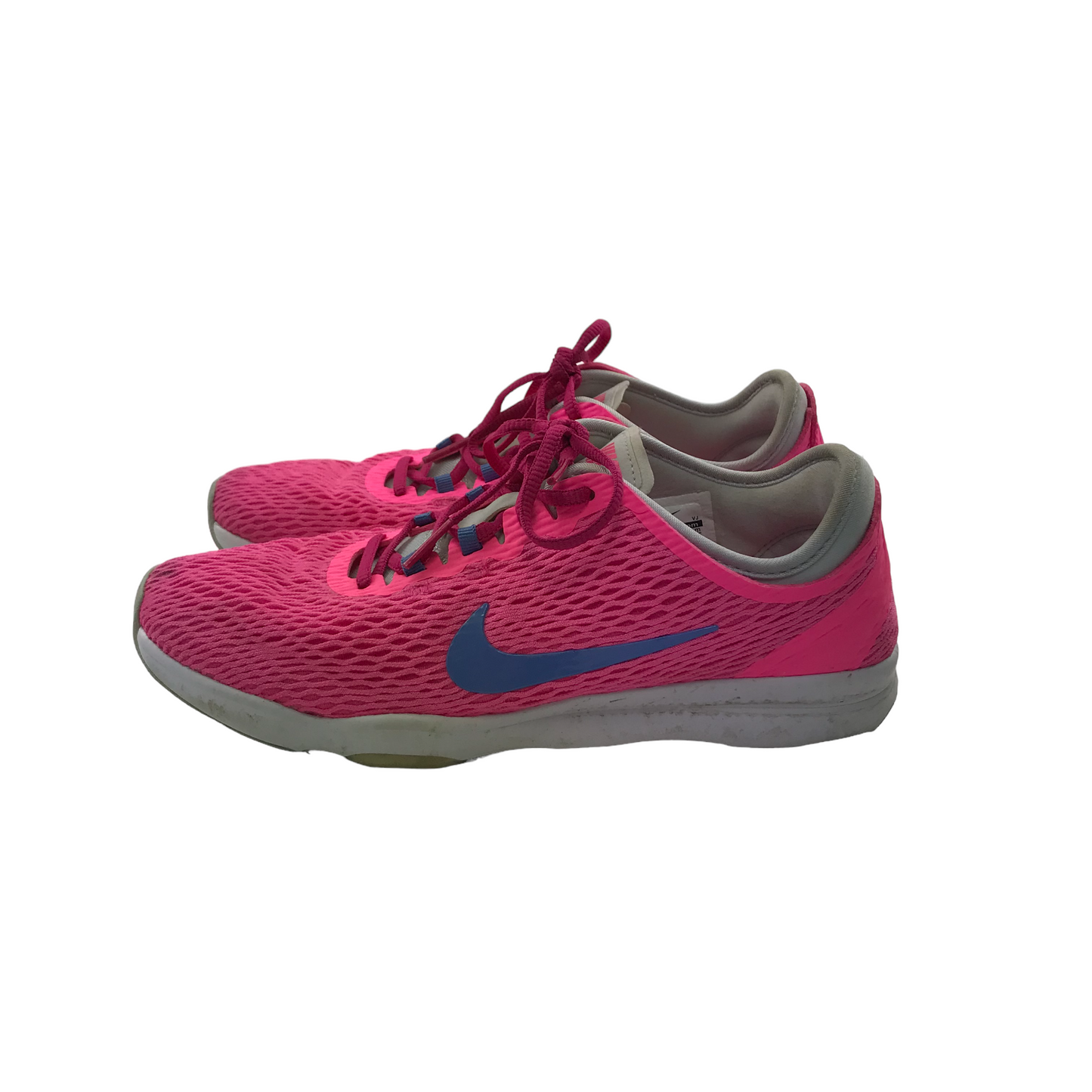 Nike Training Zoom Fit Pink Trainers Shoe Size 4