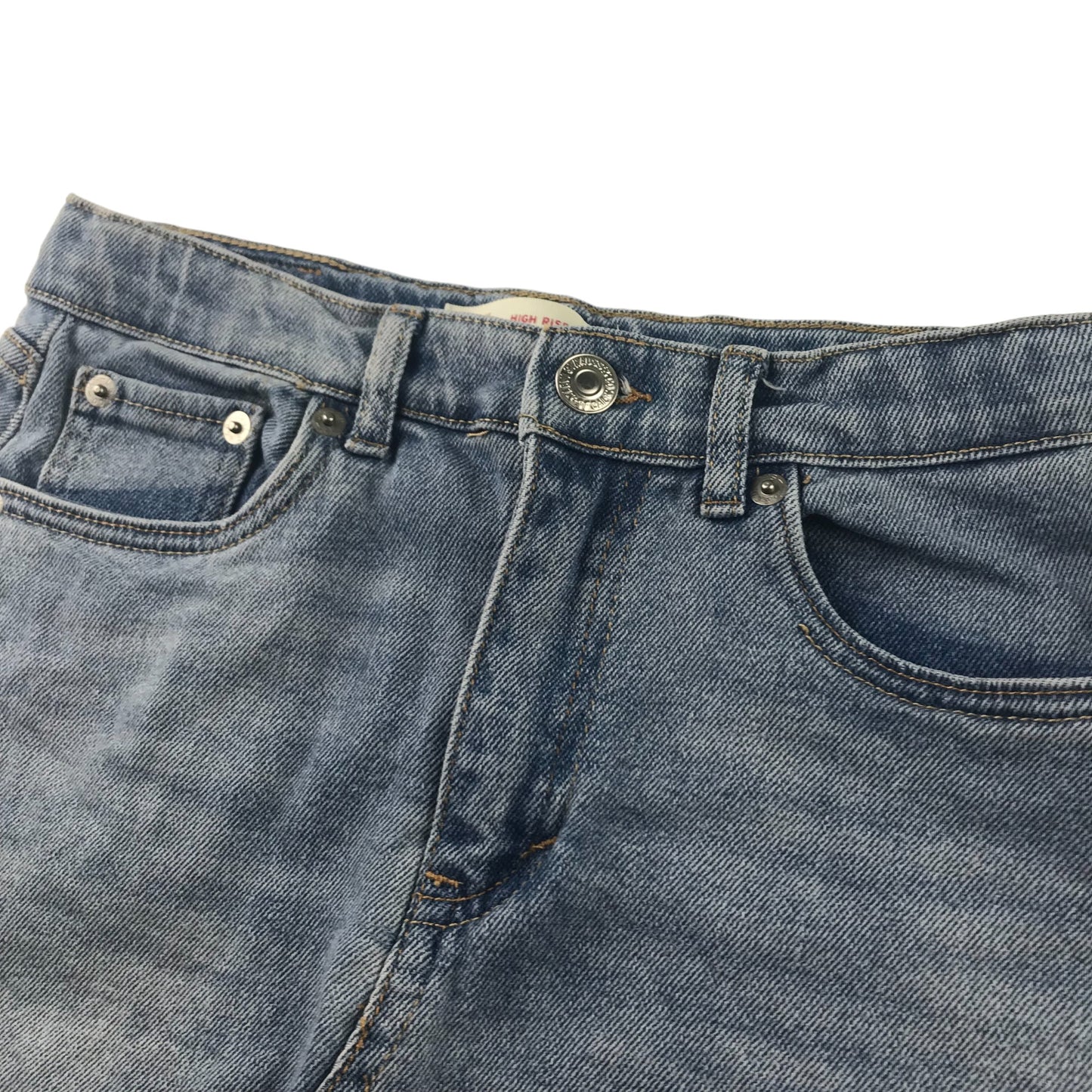 Levis Skirt Age 12 Light Blue Denim Cut Off