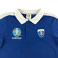UEFA Official Euro 2020 Italia Polo Shirt Age 9 Blue with White Collars