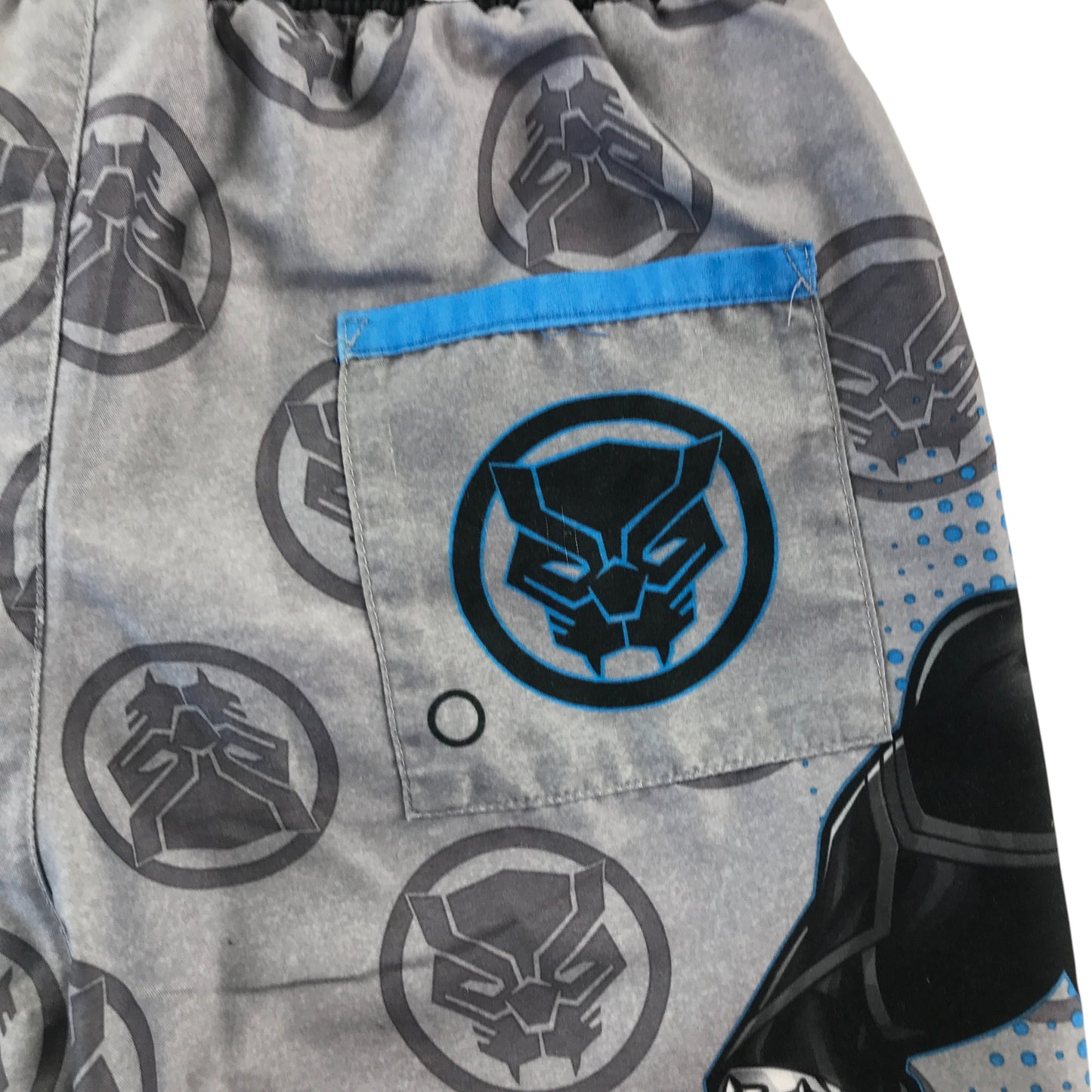 F&F swim trunks 8-9 years grey Marvel Black Panther