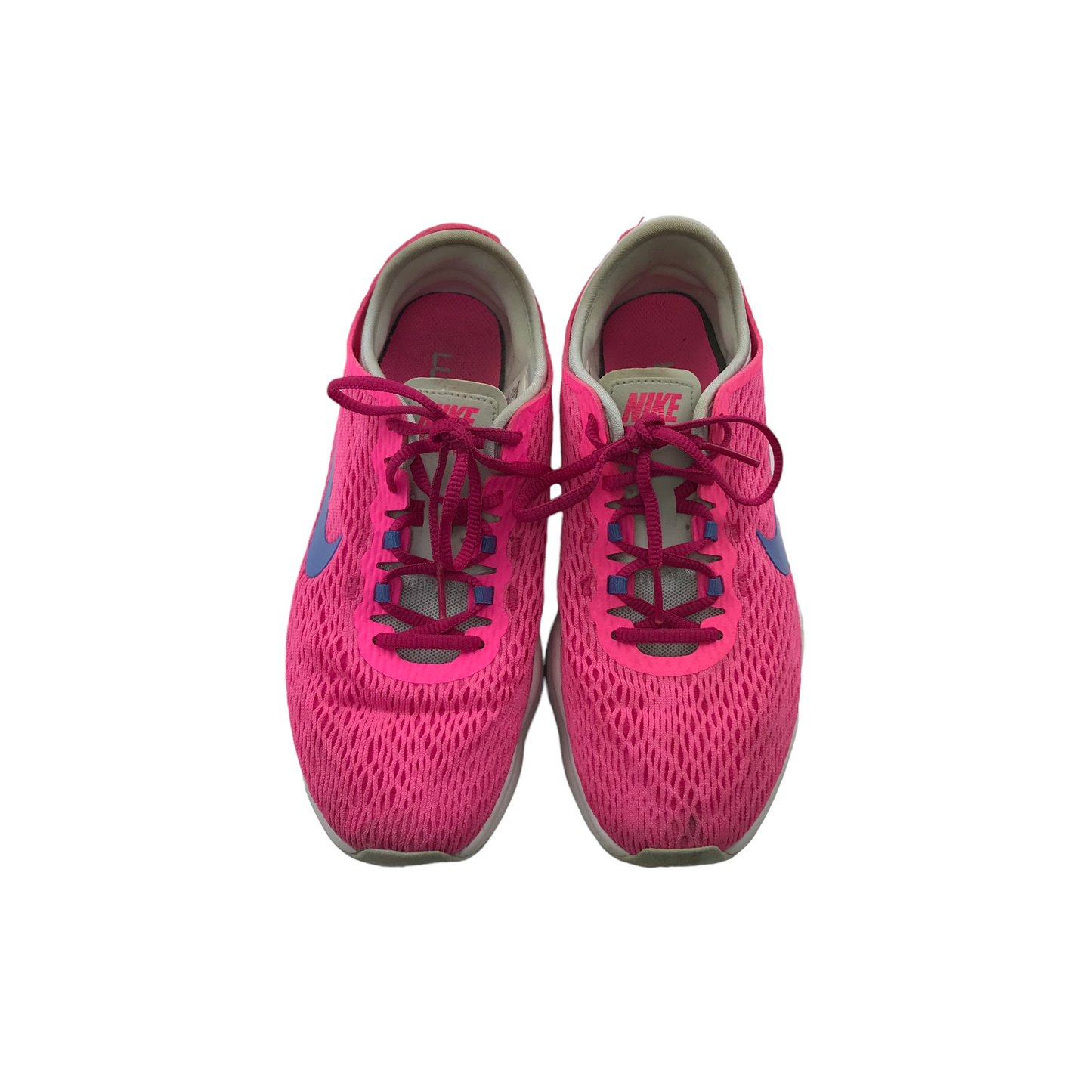 Nike Training Zoom Fit Pink Trainers Shoe Size 4