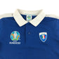 UEFA Official Euro 2020 Italia Polo Shirt Age 9 Blue with White Collars