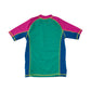 Next swim top 6-7 years turquoise blue and pink