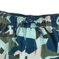 Next swim trunks 8-9 years blue and khaki camo style elasticated waist