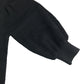 Zara dress  womens small black long sleeve ribbed pattern