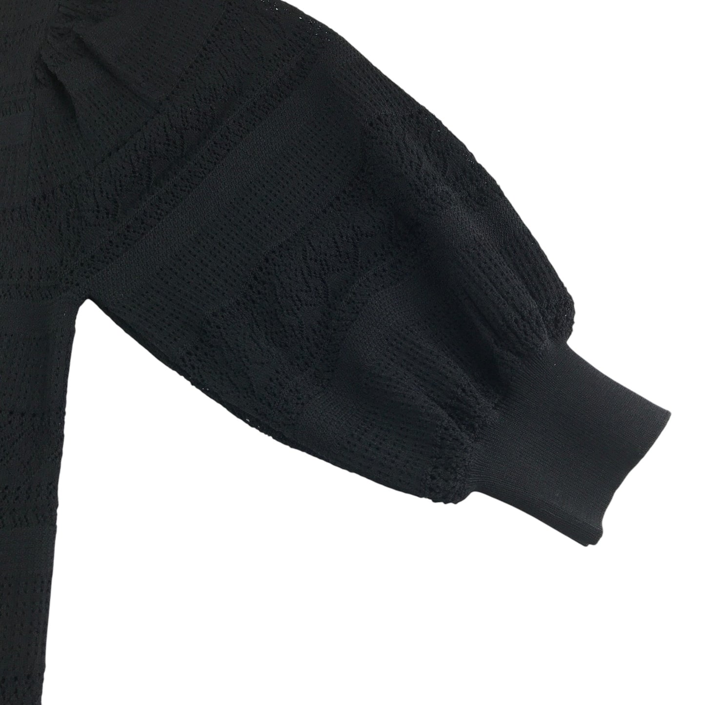 Zara dress  womens small black long sleeve ribbed pattern