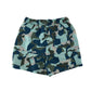 Next swim trunks 8-9 years blue and khaki camo style elasticated waist