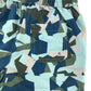 Next swim trunks 8-9 years blue and khaki camo style elasticated waist