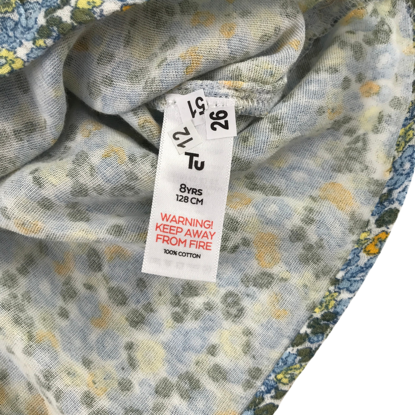 Tu 8 years floral set