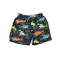 Matalan swim trunks 6-7 years grey colourful shark print graphic design