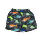 Matalan swim trunks 6-7 years grey colourful shark print graphic design