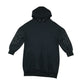 Next hoodie dress 11-12 years black long sleeve with diamante detail