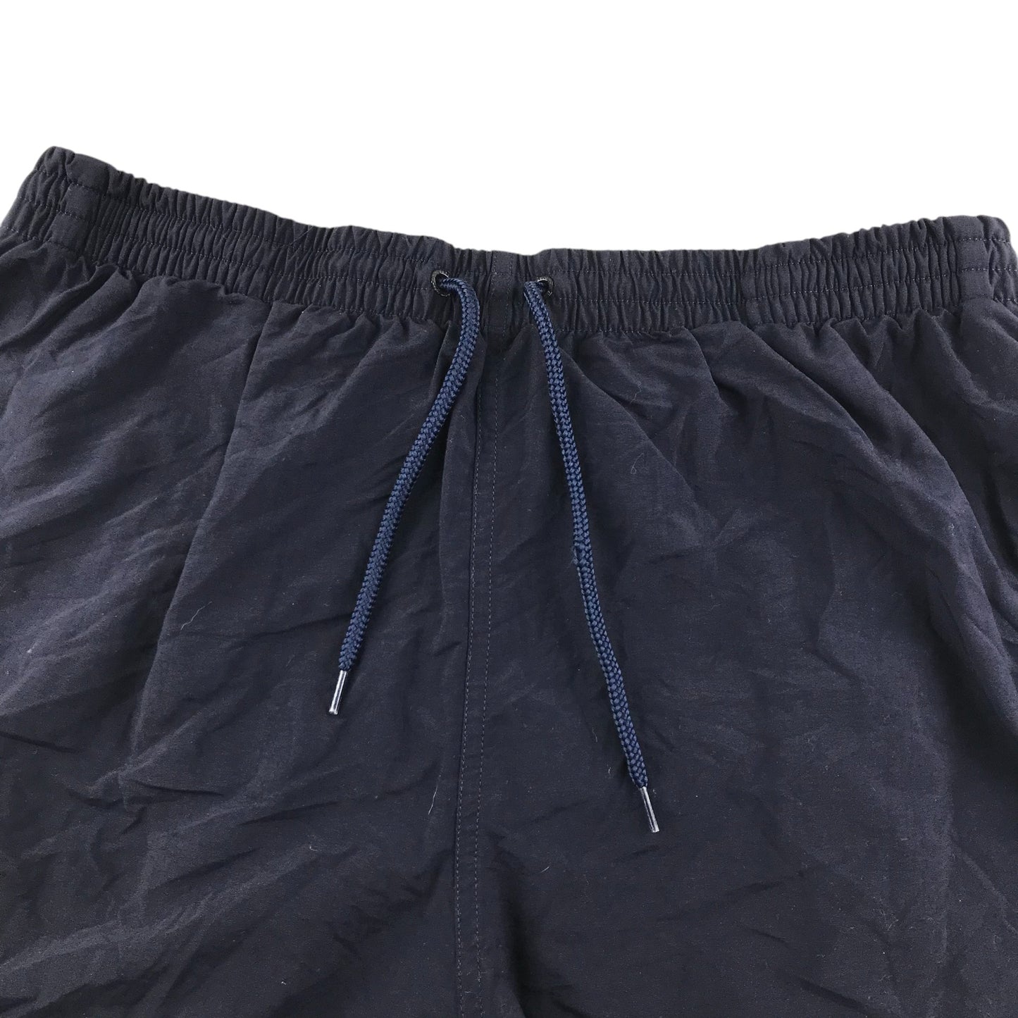 Speedo swim trunks men's size L navy plain shorts