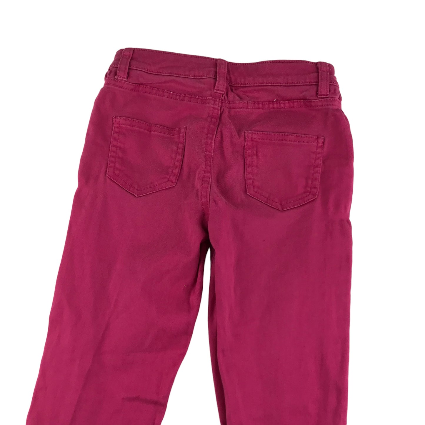 Primark Trousers Age 8 Fuchsia Pink Skinny Fit with Rips