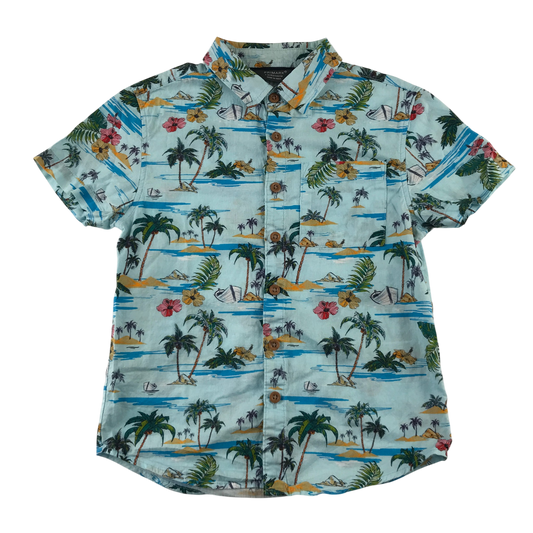 Primark 7-8 years blue shirt