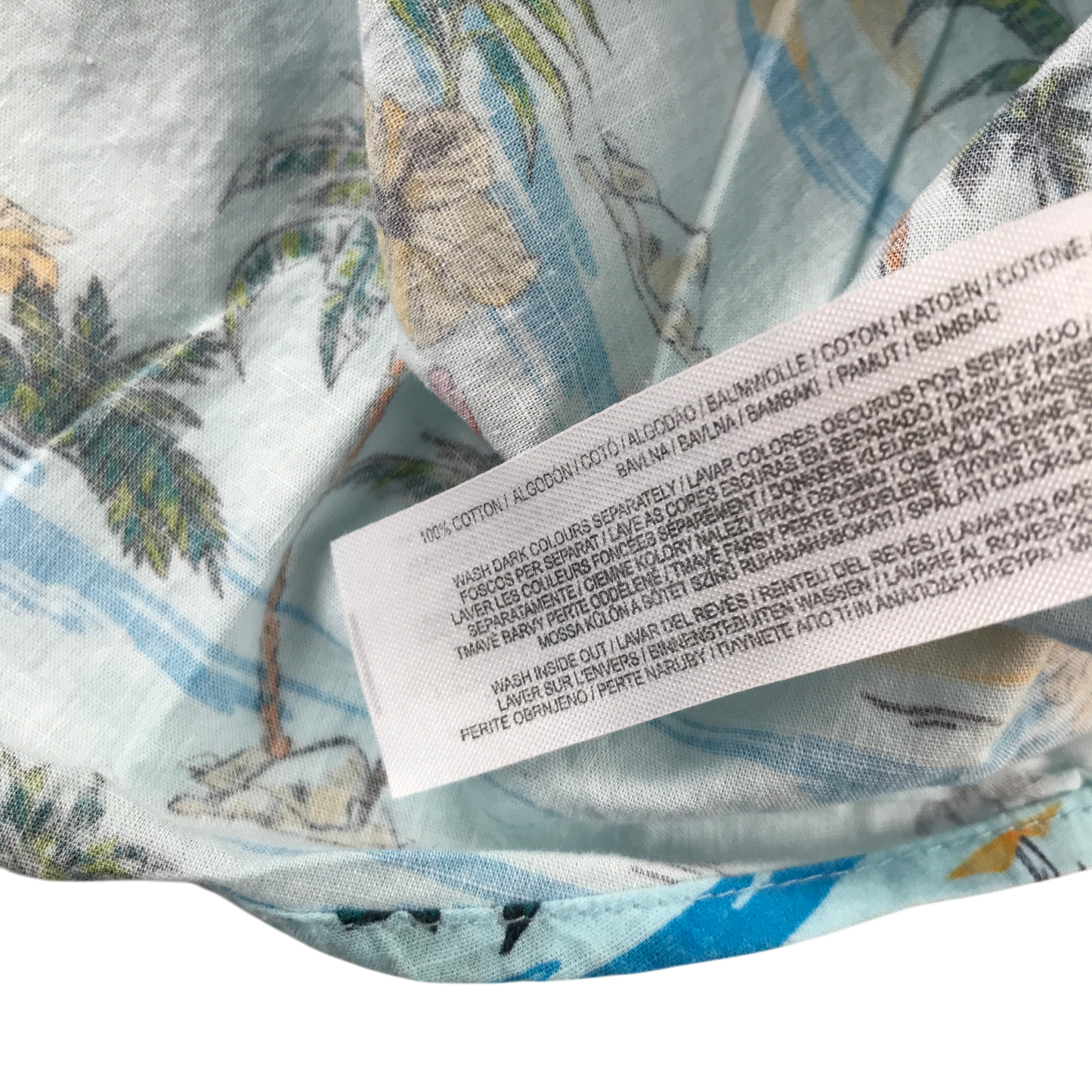 Primark 7-8 years blue shirt