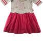 Disney dress 7-8 years grey and pink princess tulle layered T-shirt
