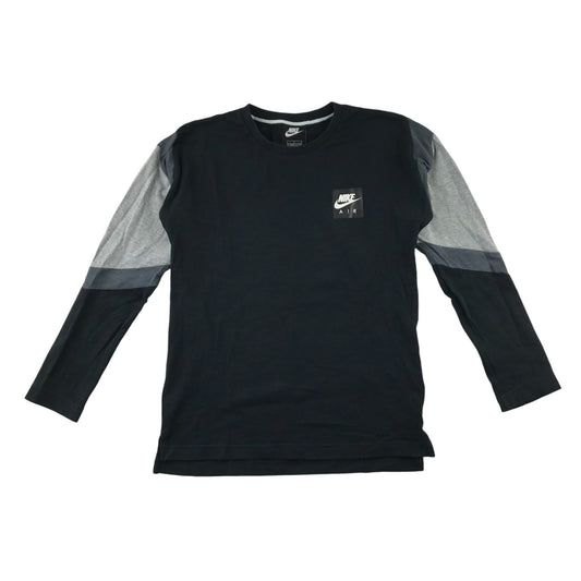 Nike Air T-Shirt 12-13 Years Black Long Sleeve