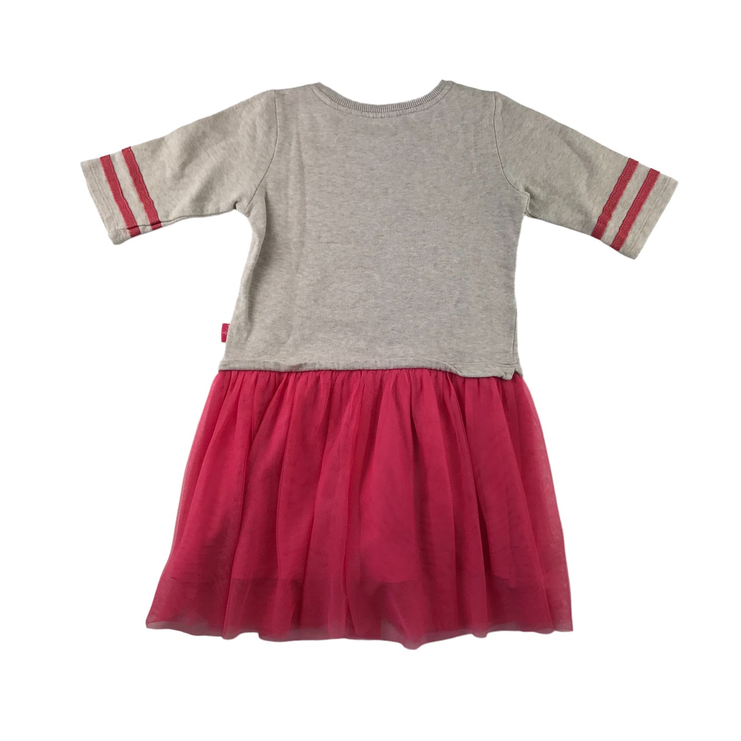 Disney dress 7-8 years grey and pink princess tulle layered T-shirt