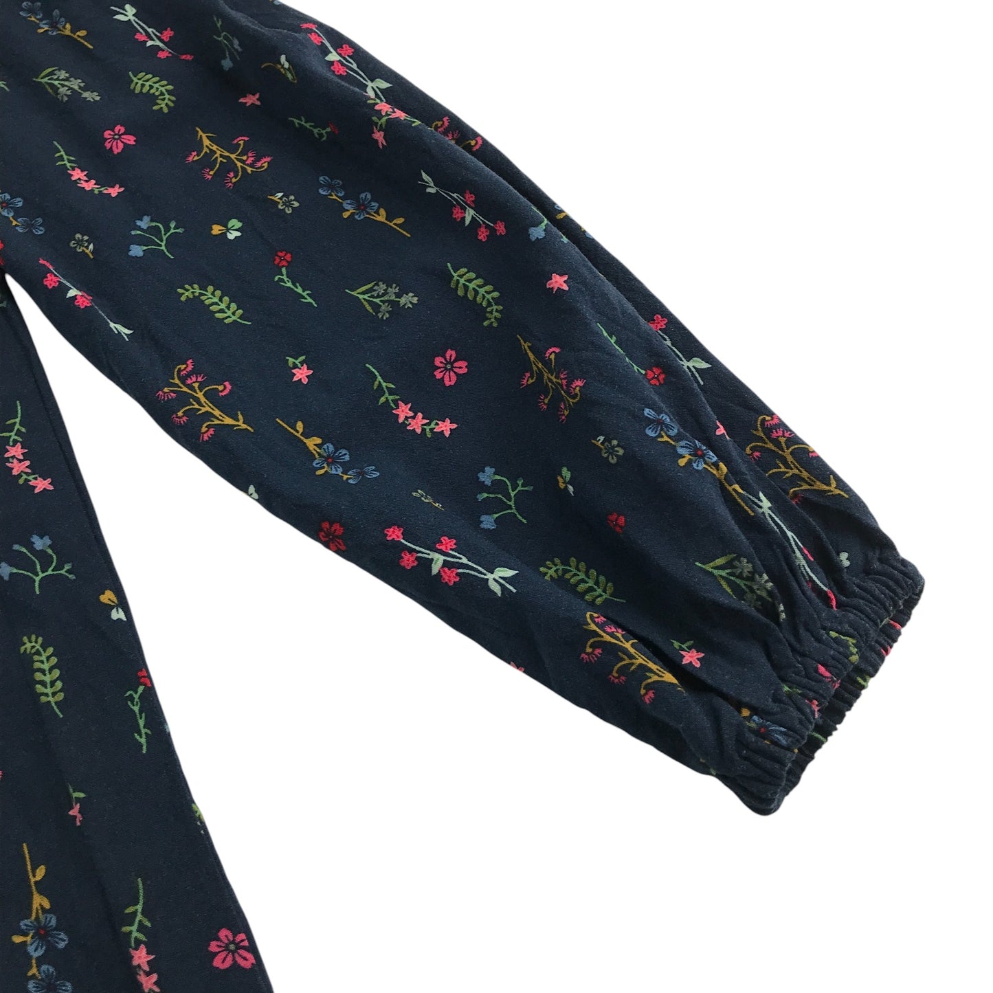 Next dress 9-10 years black winter floral print dress long sleeve