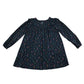 Next dress 9-10 years black winter floral print dress long sleeve