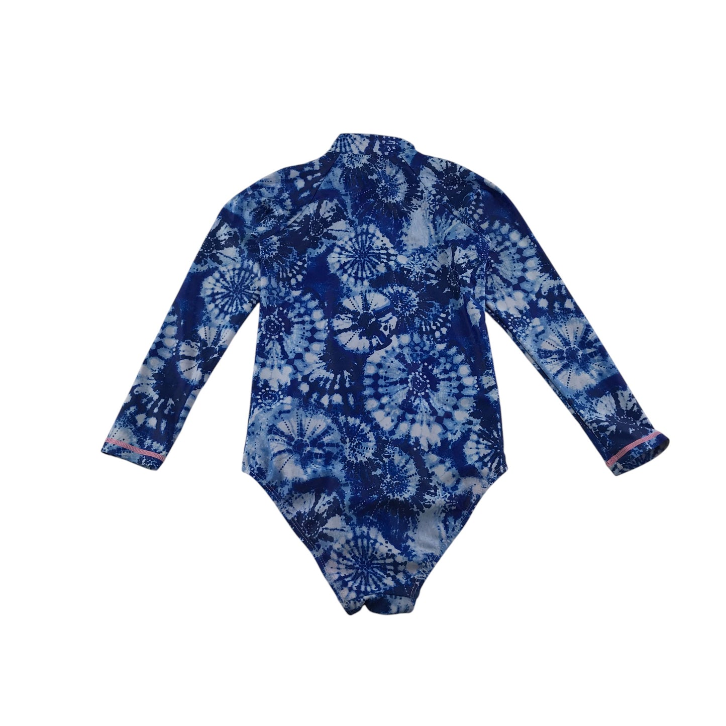 Tu swimsuit 5-6 years blue graphic print long sleeve one-piece cossie