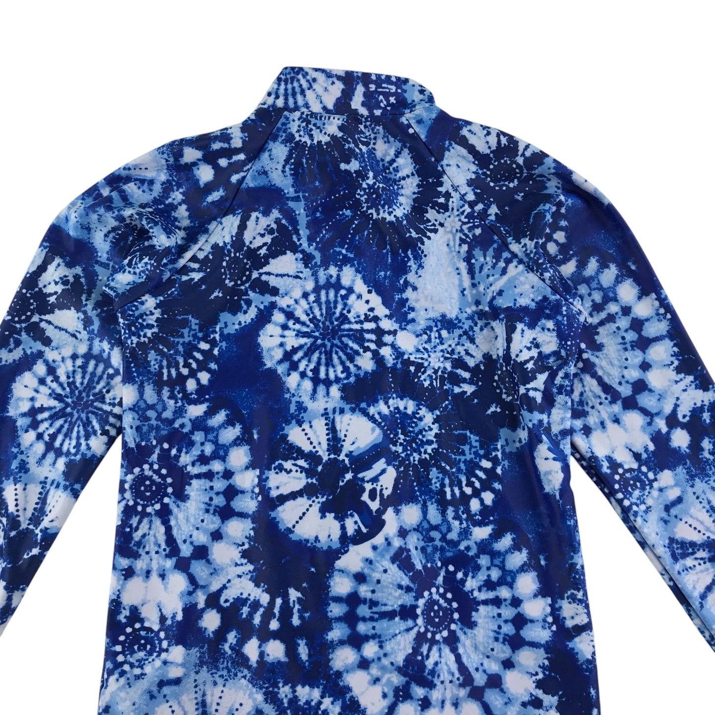 Tu swimsuit 5-6 years blue graphic print long sleeve one-piece cossie