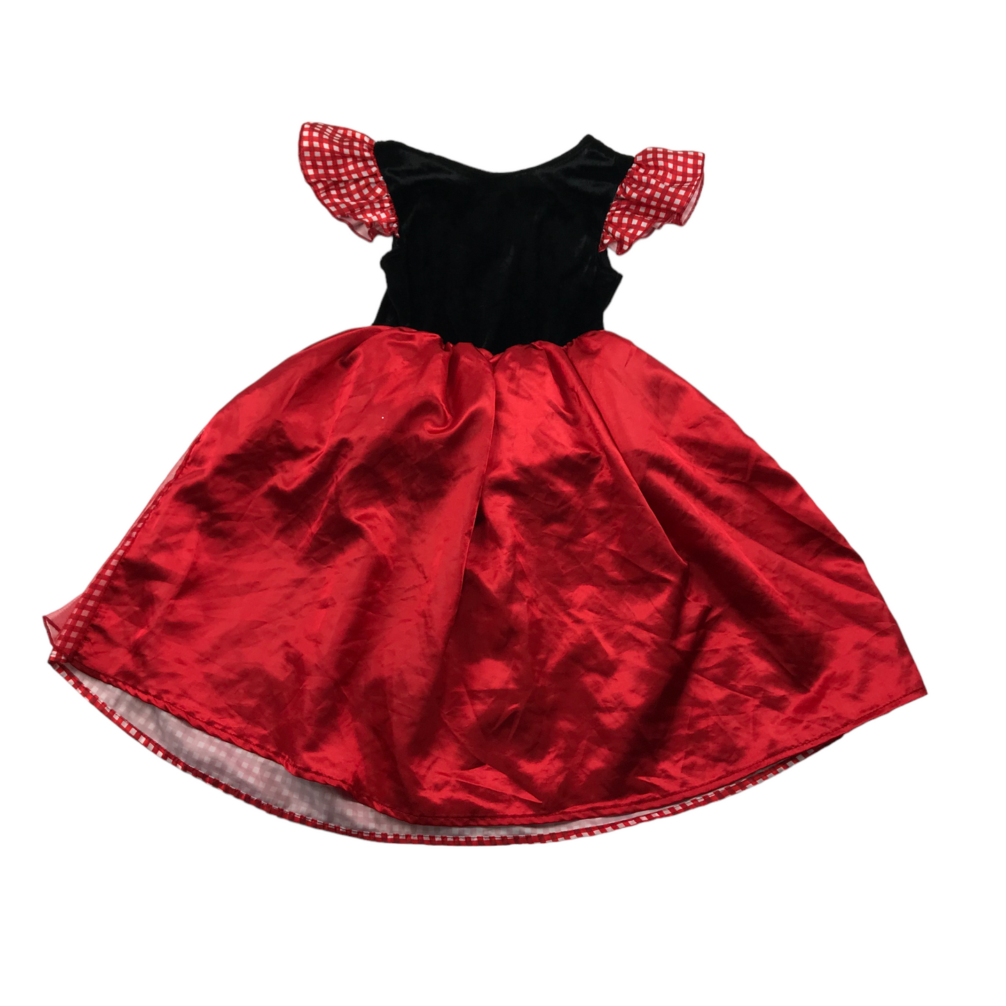 Tu Black and Red Little Red Riding Hood Dress Costume Age 5