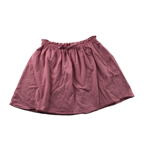 H&M Skirt Age 5 Pink Gathered Waist Cotton