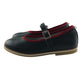Petit Bateau mary janes shoe size 12.5 junior navy leather with strap