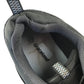 Graceland hiking shoe size 6.5 black with light blue detailing non tying laces