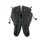 Graceland hiking shoe size 6.5 black with light blue detailing non tying laces