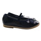 Petit Bateau mary janes navy leather ballerina style with strap