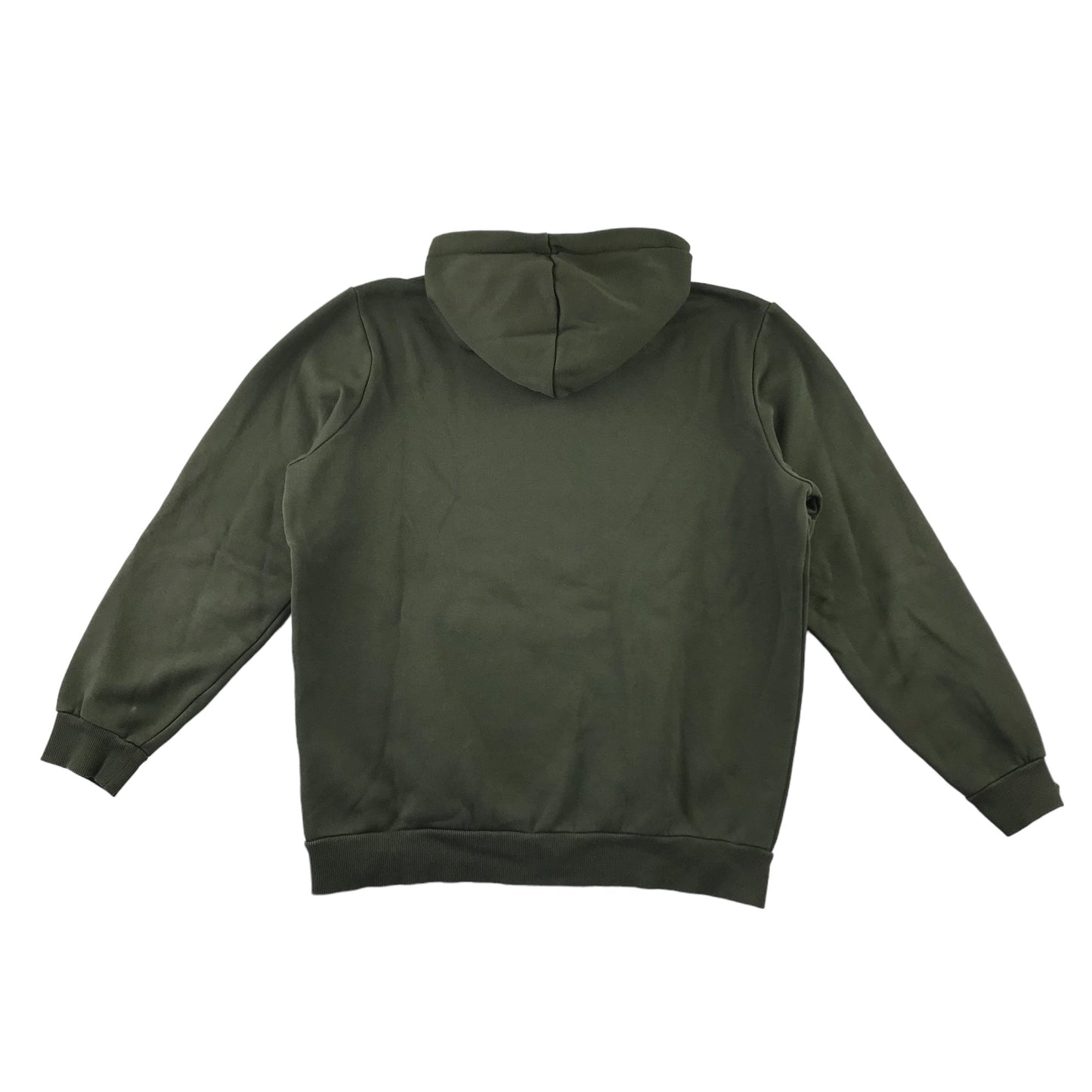 Puma hoodie adult size M khaki green plain classic pullover