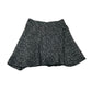 F&F Skirt Age 11 Black Asymmetrical Flared Spotty Pattern