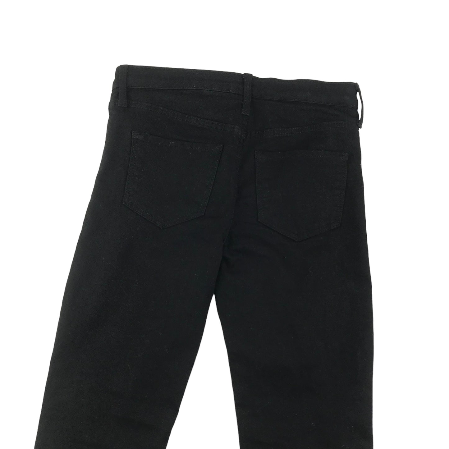 H&M Trousers Age 9 Black Skinny Fit with Adjustable Waist