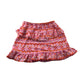 Matalan Skirt Age 12 Pink Geometric Pattern Frill Layer